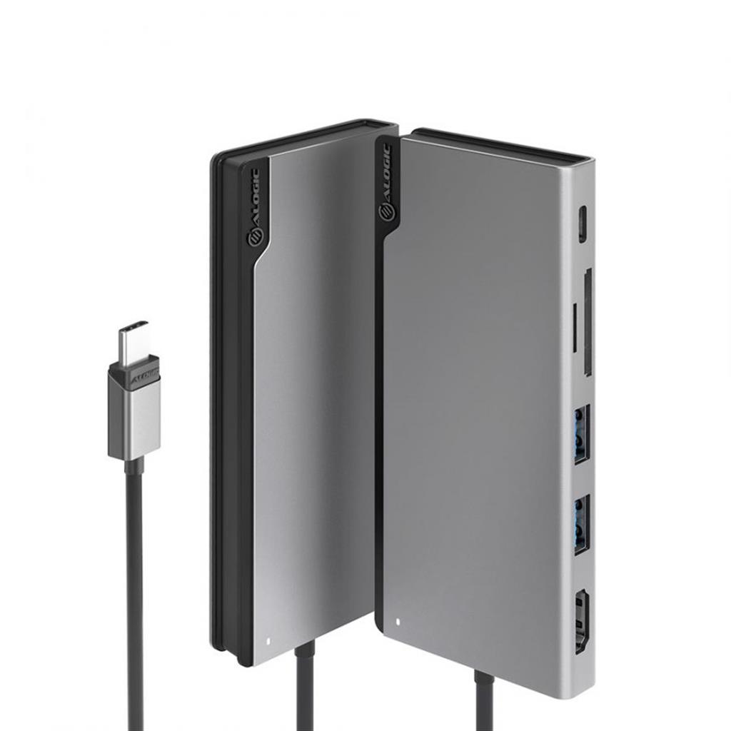 ALOGIC ULDUNIV2-SGR notebook dock/port replicator Wired USB 3.2 Gen 1 - image 2