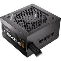 Antec CSK850 PRO 850W black semi-modular power supply with vented top, labeled side, and multiple cable ports.