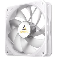 Black Antec P12R computer case fan, 12 cm, with a central logo and curved blades, designed for cooling systems.