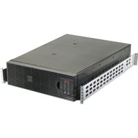 Black APC Smart-UPS RT 3000VA 230V with vented front panel and silver mounting brackets.