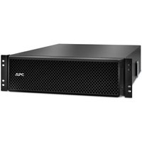 Black APC Smart-UPS SRT 192V battery pack with vented front panel and rack-mount design.