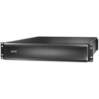APC Smart-UPS X External Battery Pack, black 2U rack/tower design, vented front panel, 120Vdc, includes rail kit.