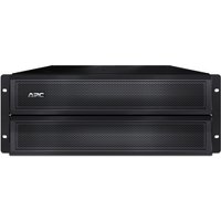 APC Smart-UPS X-Series black rackmount battery pack, 4U size, with vented front panel and APC logo on the left.