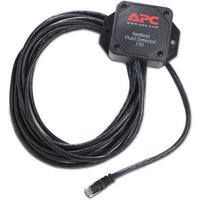 Black APC NetBotz Spot Fluid Sensor with 15ft cable and RJ45 connector.