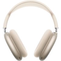 Starlight Apple AirPods Max 2 headphones with cushioned ear cups and sleek metal headband.