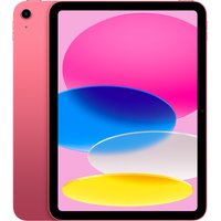 Pink Apple iPad 10th Gen 10.9in Wi-Fi with 64GB storage, featuring a sleek design and vibrant display.