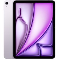 Purple Apple iPad Air 11-inch Wi-Fi, 256GB, featuring a sleek design with a black bezel and rear camera.