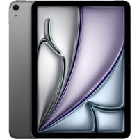 Space Grey Apple iPad Air 11-inch with Wi-Fi + Cellular, 1TB storage, sleek design, and vibrant display.