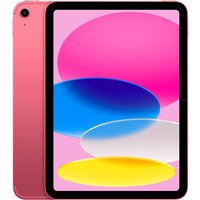 Pink Apple iPad 11-inch Wi-Fi + Cellular, 512GB, with a sleek design and vibrant display.