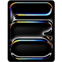 Silver Apple iPad Pro 13-inch with cellular, slim design, large display, and sleek metallic finish.