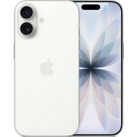 White Apple iPhone 17 Dual SIM 256GB, refurbished Grade A, with dual rear cameras and edge-to-edge display.