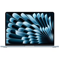 Sky Blue Apple MacBook Air 13-inch with sleek design, M4 chip, 24GB RAM, 512GB SSD, and vibrant display.