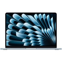 Tahoe Blue Apple MacBook Air with 13.6" display, sleek design, featuring Apple M5 chip and 1 TB SSD storage.