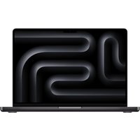 Space Black MacBook Pro 14-inch with sleek design, M5 Pro chip, 24GB RAM, 2TB SSD, and vibrant display.