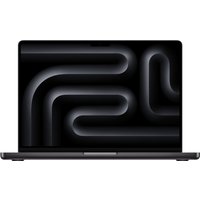Space Black Apple MacBook Pro 14-inch with sleek design, M5 Pro chip, 18-core CPU, 20-core GPU, 24GB RAM, 2TB SSD.