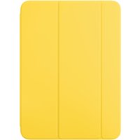 Yellow Apple tablet case, 27.9 cm (11"), folio design with sleek, smooth finish and foldable cover.