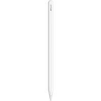 White Apple Pencil (2nd Generation) stylus pen, sleek design, cylindrical body, and smooth finish.