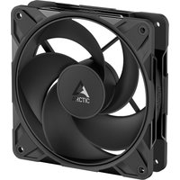 Black ARCTIC Freezer P12 Pro Reverse 120 mm A-RGB PWM fan with five blades and cable split feature.
