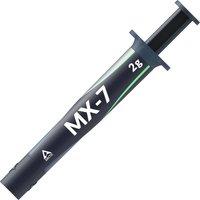 Black syringe-style tube of Arctic MX-7 thermal paste with white text and 2g label.