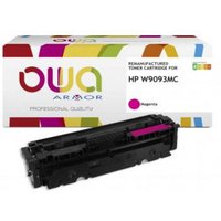 Armor K16248OW magenta toner cartridge, black casing, colorful box with OWA branding and HP W9093MC compatibility.