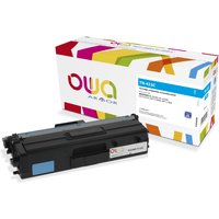 Armor K18062OW cyan toner cartridge, black casing, blue label, next to colorful branded box.