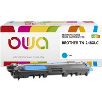 Armor OWA K16535OW cyan toner cartridge with colorful box, compatible with Brother TN-248XLC printers.