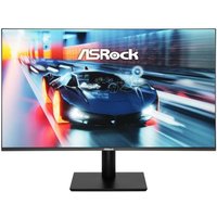 ASRock Challenger 24.5" gaming monitor with thin bezels, 144Hz refresh rate, and vibrant racing car display.
