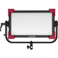 Astora WS 840B Bi-Colour Wide Screen Light with red corners, black frame, and adjustable mounting bracket.
