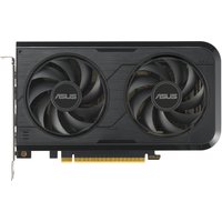 Black ASUS Dual RTX5050 graphics card with dual fans and 8 GB GDDR6 memory.