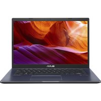 ASUS P1410CJA-EK197R laptop, 14-inch screen, sleek black design, Intel Core i5, full keyboard, vivid display.