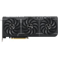 ASUS Prime RTX 5070 Ti graphics card, black with three cooling fans and silver accents, 16 GB GDDR7 memory.
