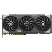 ASUS TUF Gaming RTX 5060 graphics card, triple-fan design, black and silver accents, 8 GB GDDR7 memory.