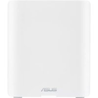 White ASUS ZenWiFi BT10 router, sleek rectangular design, subtle ASUS logo at the bottom.