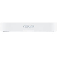 White ASUS ZenWiFi BT8 router, rectangular with rounded edges, featuring subtle ASUS logo on the front.
