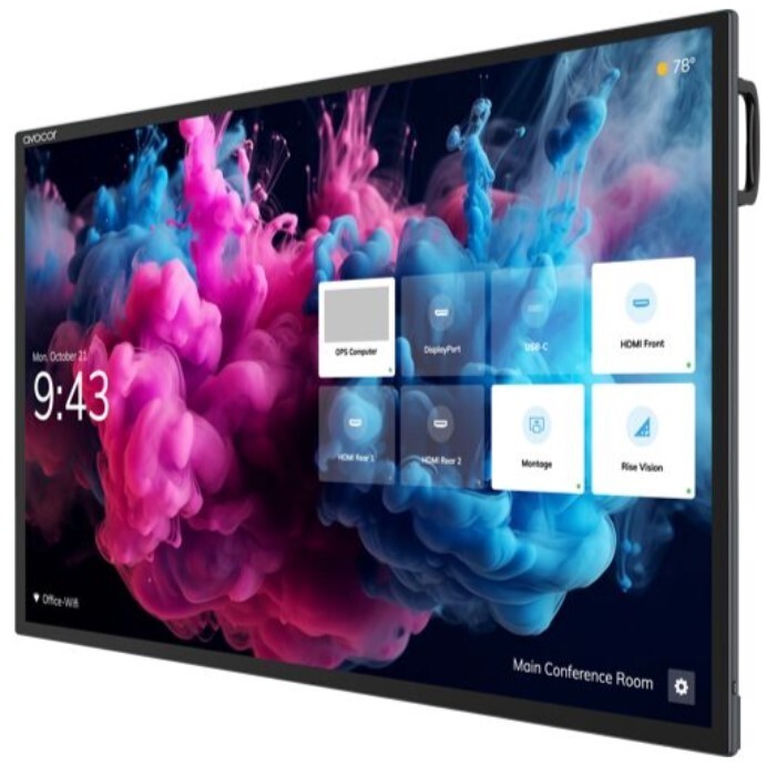 Avocor AVH-8620 H-Series - 86" 4K Pcap LED Interactive Display - image 2