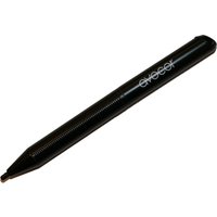 Black Avocor E Series stylus pen with a sleek cylindrical design and white logo near the tip.