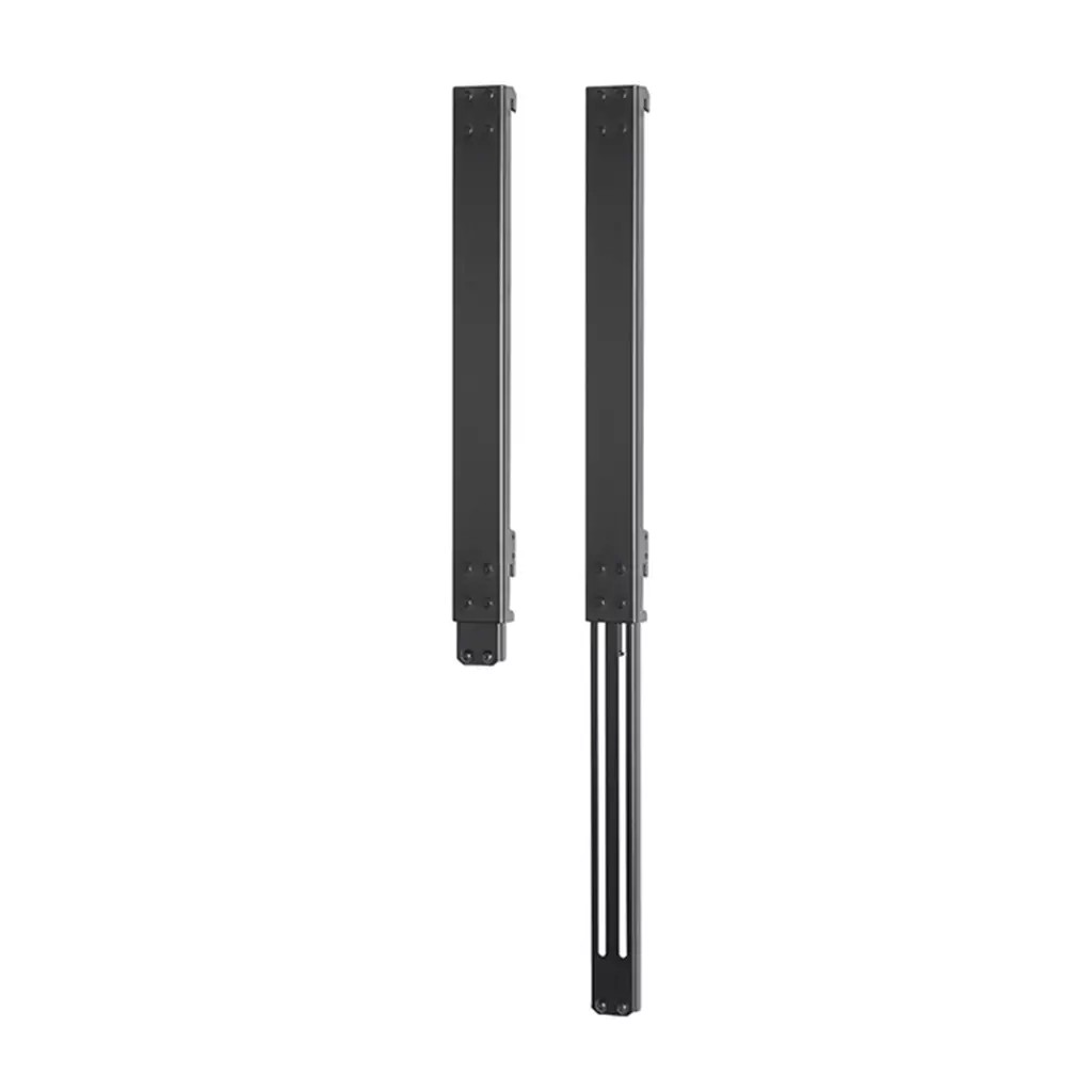 Black adjustable accessory mounting arm featuring two elongated metal pieces with a sleek finish, designed for compatibility with BT7883 and BT7885 models.