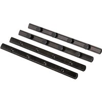 Black B-Tech SYSTEM X extension kit with four metal bars featuring multiple mounting holes.