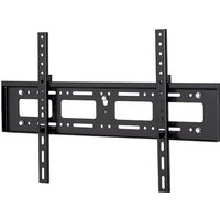 Black B-Tech XRWALLF TV wall mount with adjustable brackets and multiple screw holes for 65" screens.