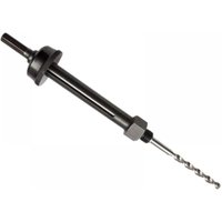 Black Bahco Quick-Eject Arbor with silver drill bit, designed for 19-30mm multi-construction holesaws.