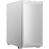 White be quiet! PURE BASE 501 Airflow Midi Tower with sleek design, mesh front panel, and top I/O ports.