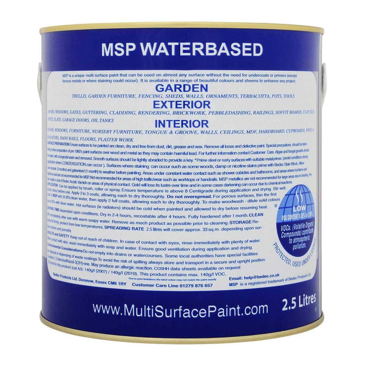 Bedec Evergreen Satin Multi Surface Paint 2.5L - image 2
