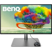 BenQ Creative Pro PD2725U 27" monitor with slim bezels, vibrant display, and sturdy rectangular base.