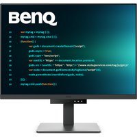 BenQ RD280U monitor, 28.2", 3840x2560 pixels, sleek black design, thin bezels, sturdy rectangular stand.