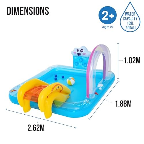 Bestway Playcentre Rainbow Pool - image 3