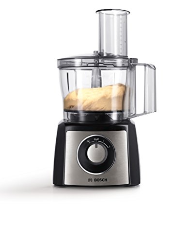 Bosch Bosch MCM3501MGB MultiTalent 3 800W Compact Food Processor - Black and Stainless Steel in Silver