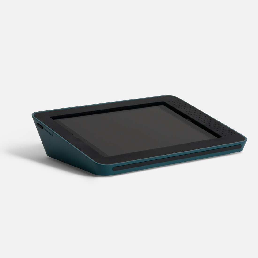 Teal Bouncepad Link for Apple iPad 10th Gen 10.9 (2022) features a sleek design with an exposed front, angled base, and textured surface for enhanced grip.