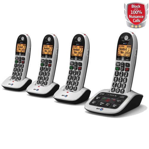 British Telecom GB1LWS00 DECT telephone Caller ID Black. Silver - image 2