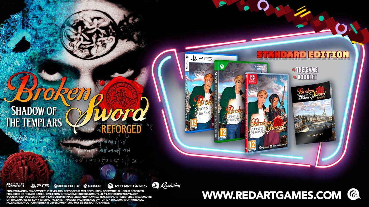 Broken Sword Shadow of the Templars Reforged - PS5 - image 2