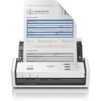 White Brother ADS-1300 ADF scanner with document feeder, compact design, and control buttons on the front panel.